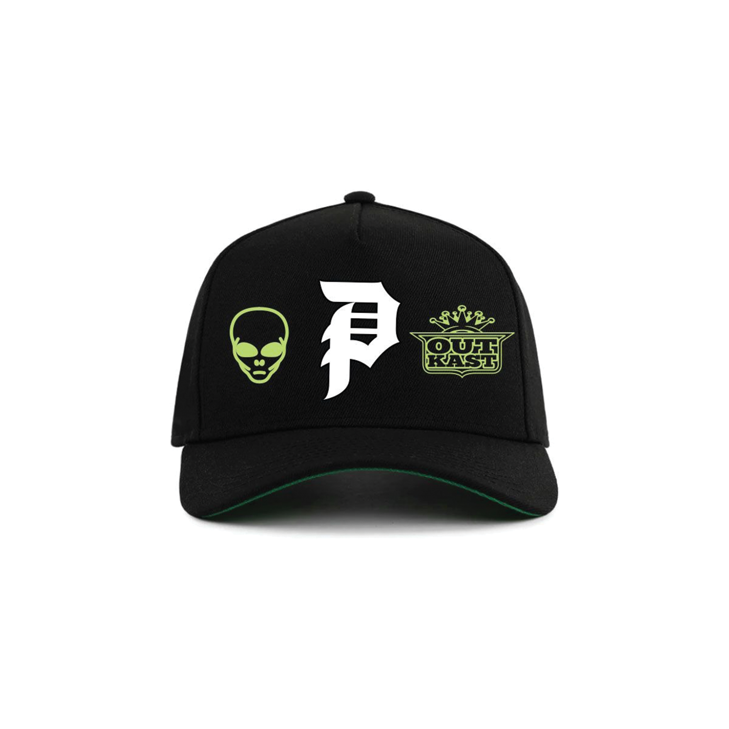 PRIMITIVE SKATEBOARDS X OUTKAST ATLIENS SNAPBACK BLACK