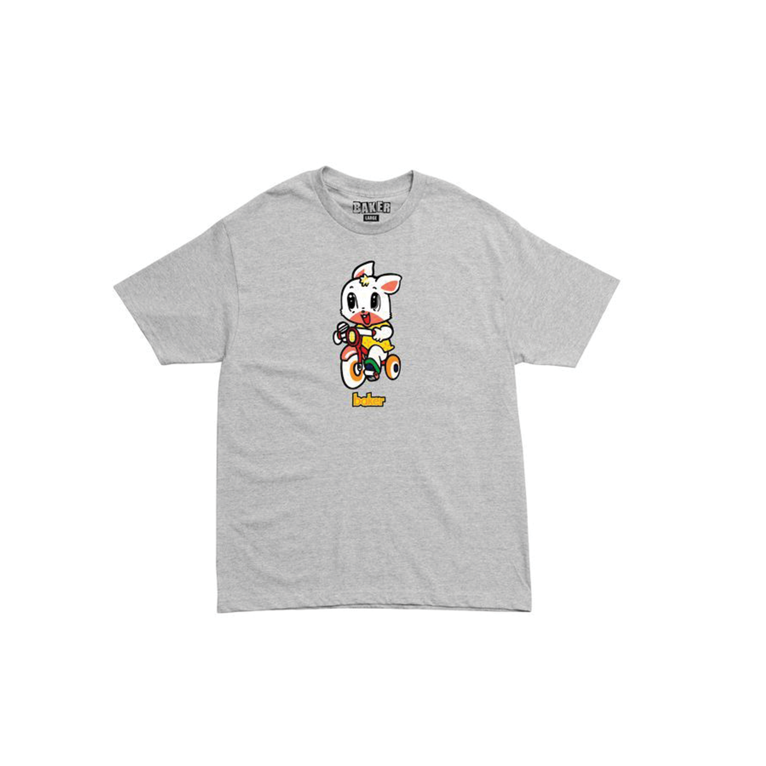Baker Skateboards Bunny Tee Heather grey