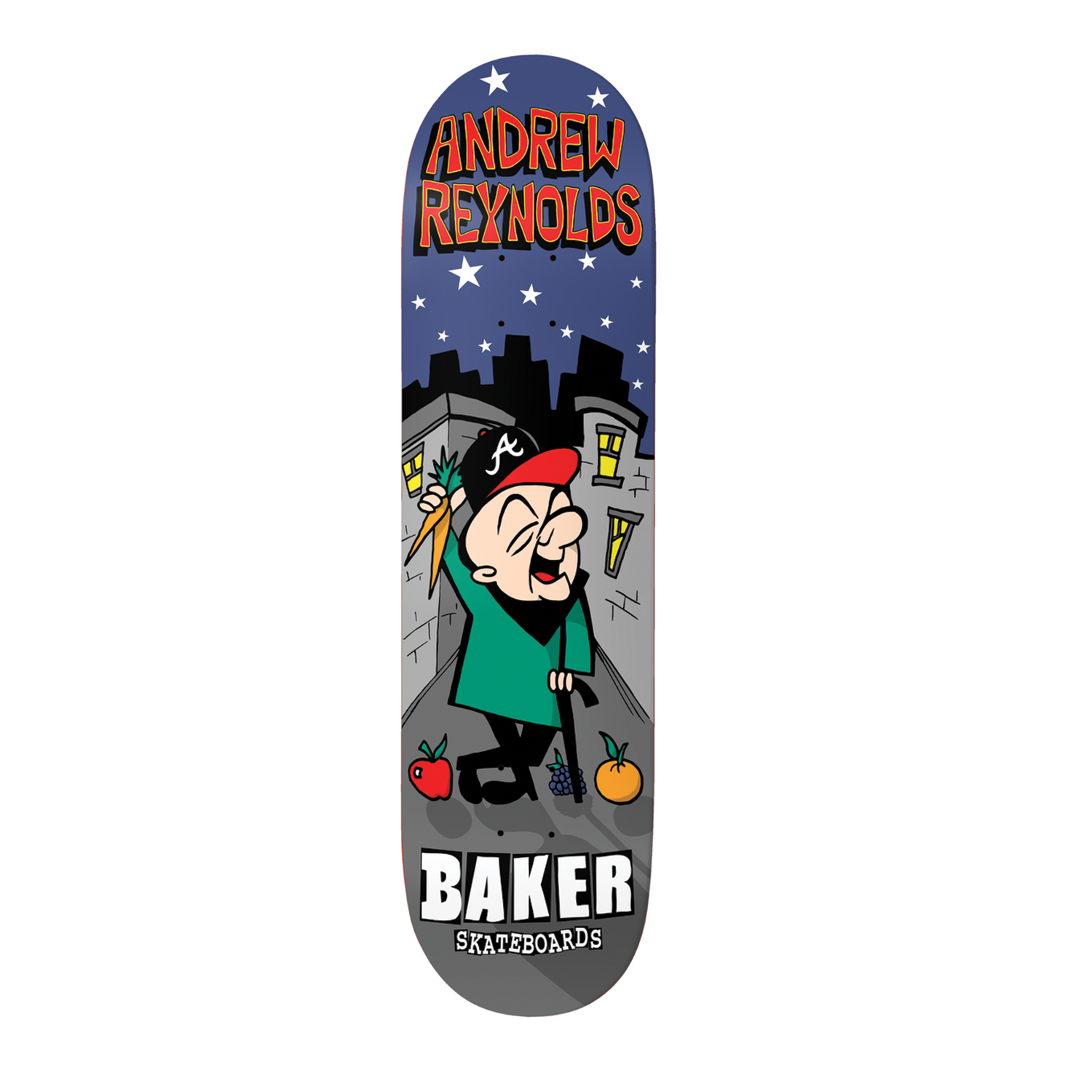 BAKER SKATEBOARDS  Andrew Reynolds Mr. Androo Deck 8.25