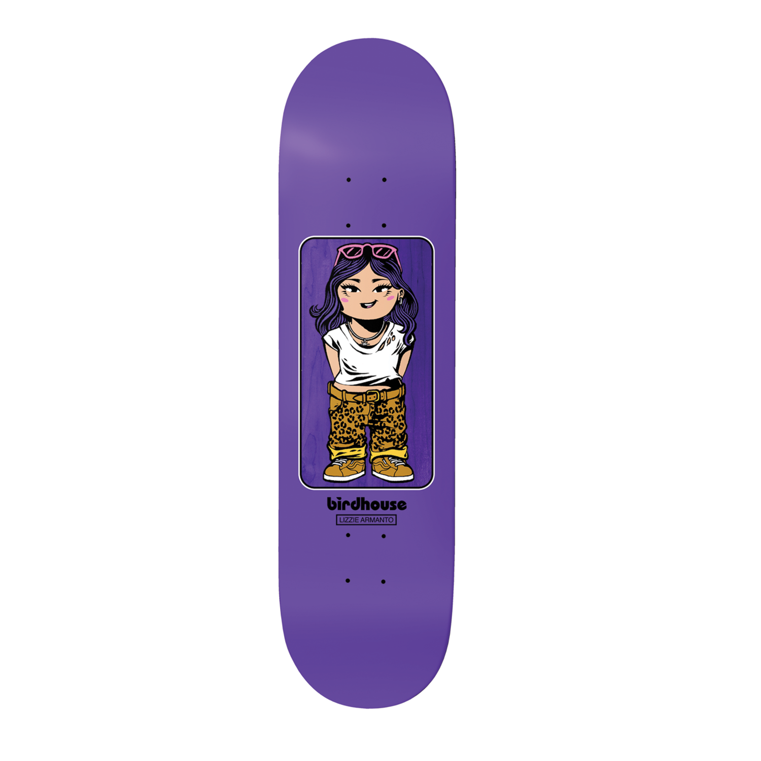 BIRDHOUSE Skateboards Lizzie Armanto Toybox Deck 8.0