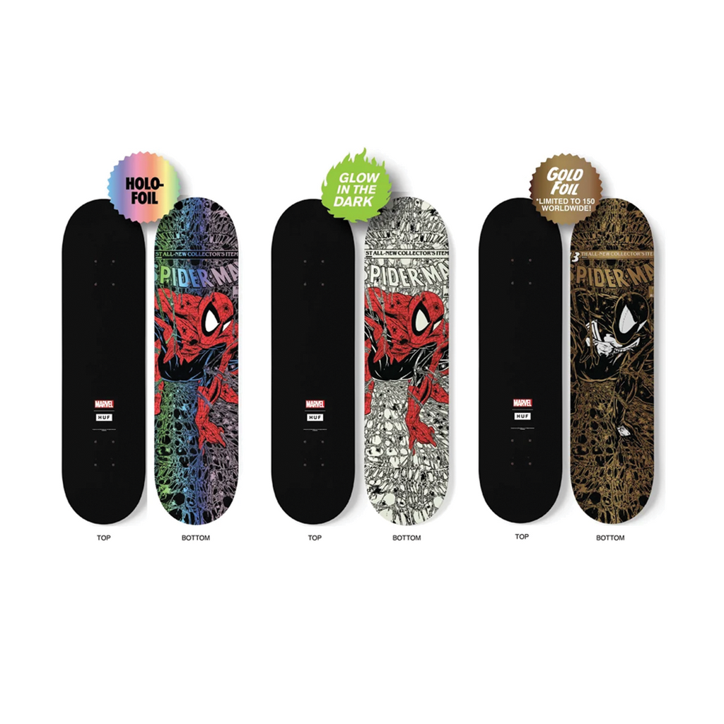 HUF X MARVEL SPIDER-MAN ISSUE BLIND BAG DECKS