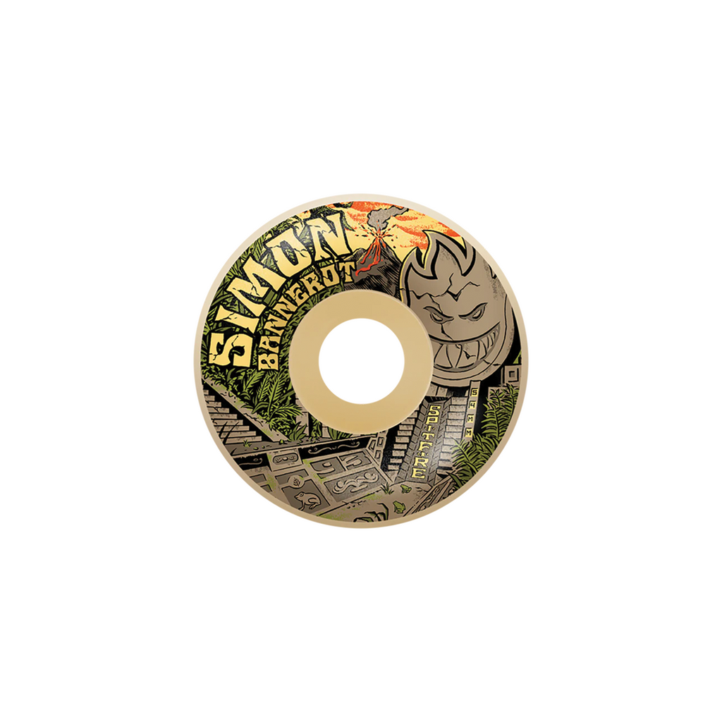 SPITFIRE SIMON BANNEROT F4 SOFT SLIDERS RADIAL FULL 54MM 93