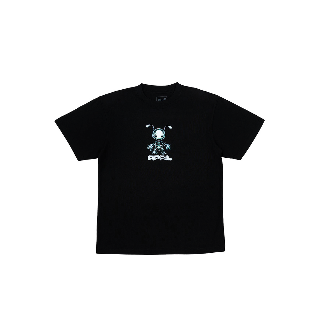 APRIL BUGGIN TEE BLACK