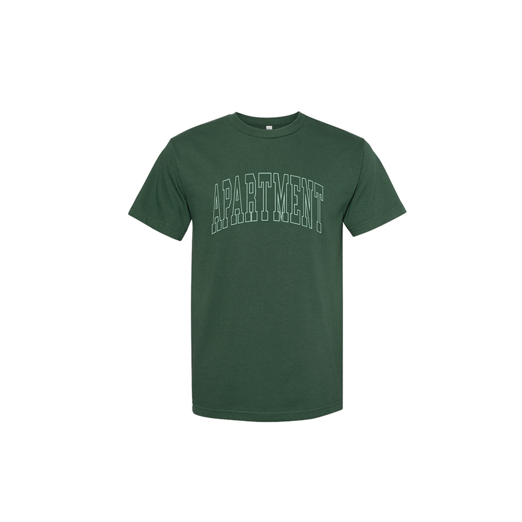 APARTMENT SKATESHOP -B2S - T-SHIRT - FOREST GREEN