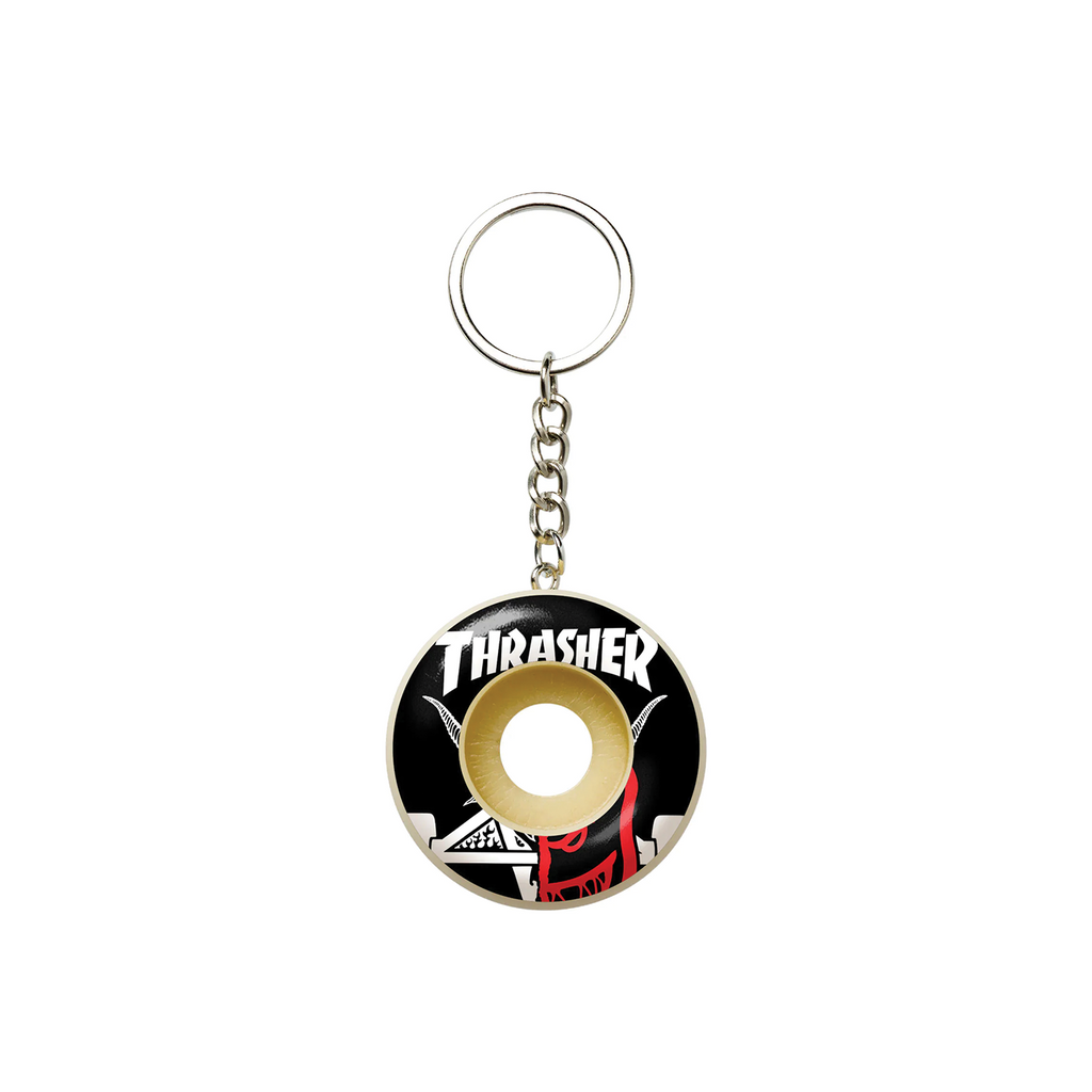 SPITFIRE X THRASHER SKATE WHEEL KEYCHAIN