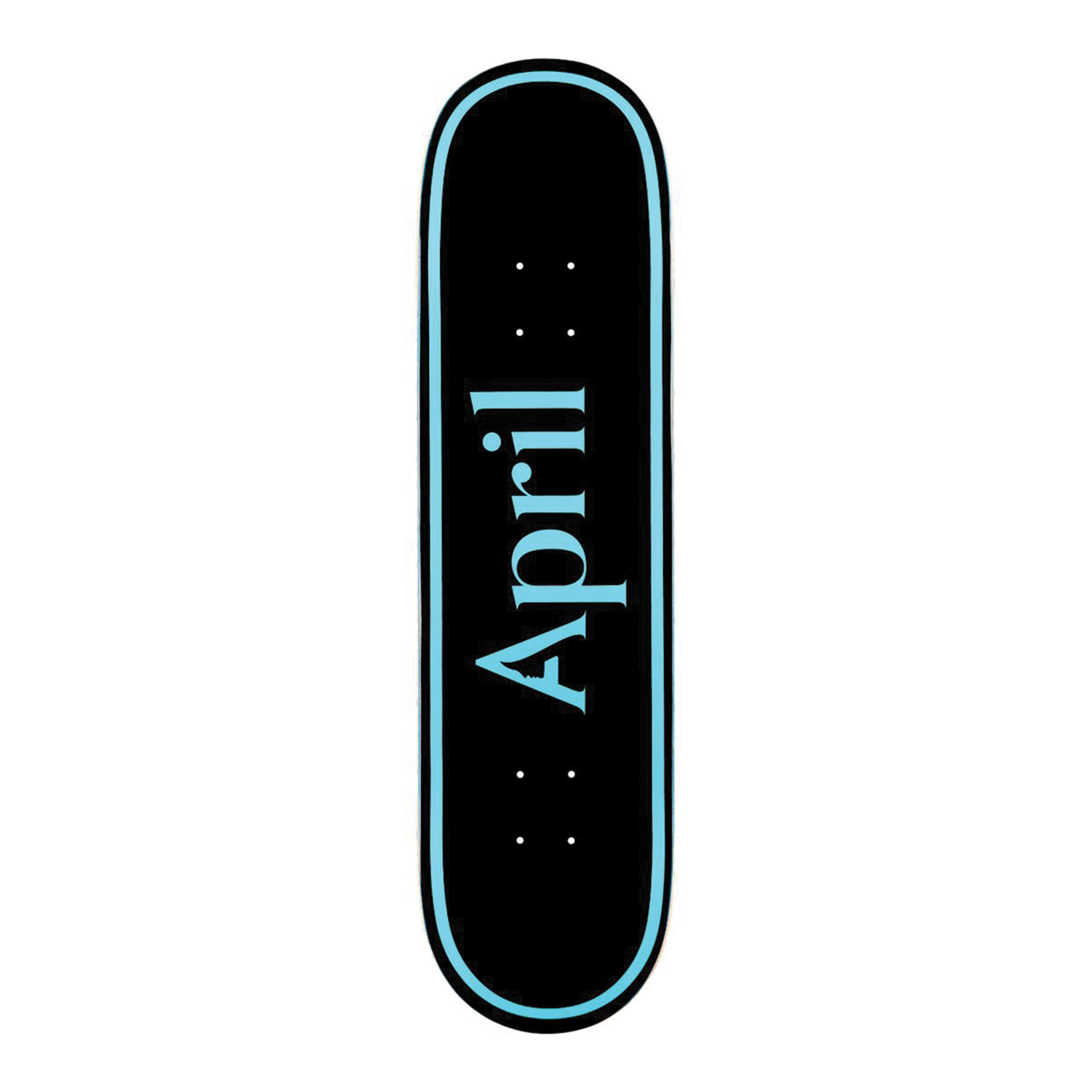 APRIL SKATEBOARDS OG LOGO BLUE BLACK