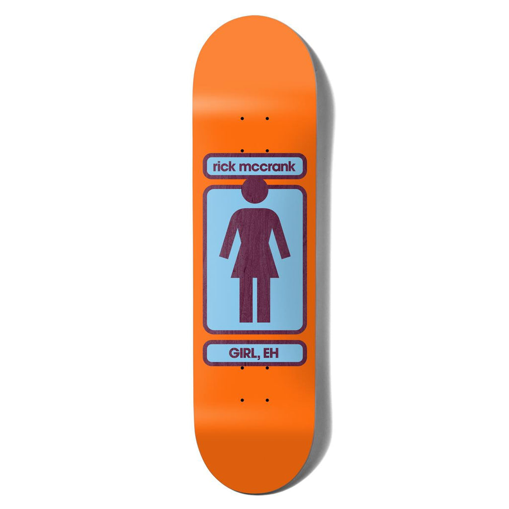 GIRL SKATEBOARDS RICK MCCRANK 93 TILL DECK 8.37