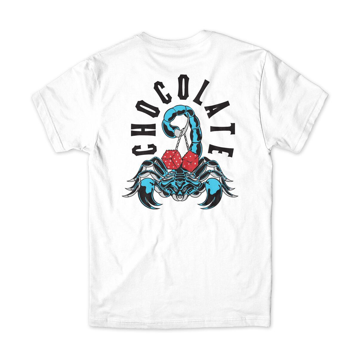 CHOCOLATE SKATEBOARDS SCORPION DICE TEE