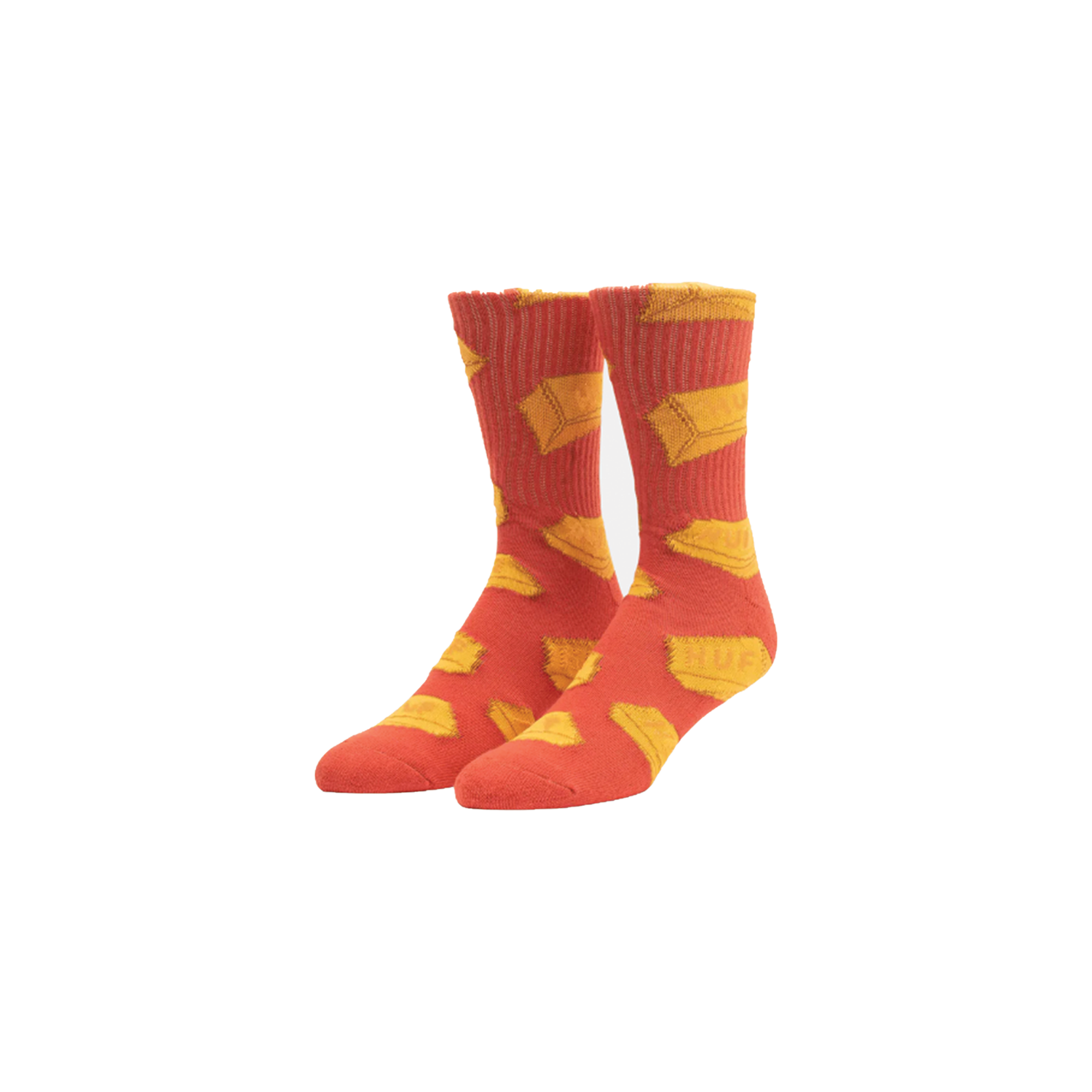 HUF -  GOLD BARS SOCK- ROSE