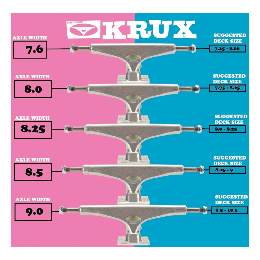 KRUX TRUCKS K5 POLIHED TRUCKS