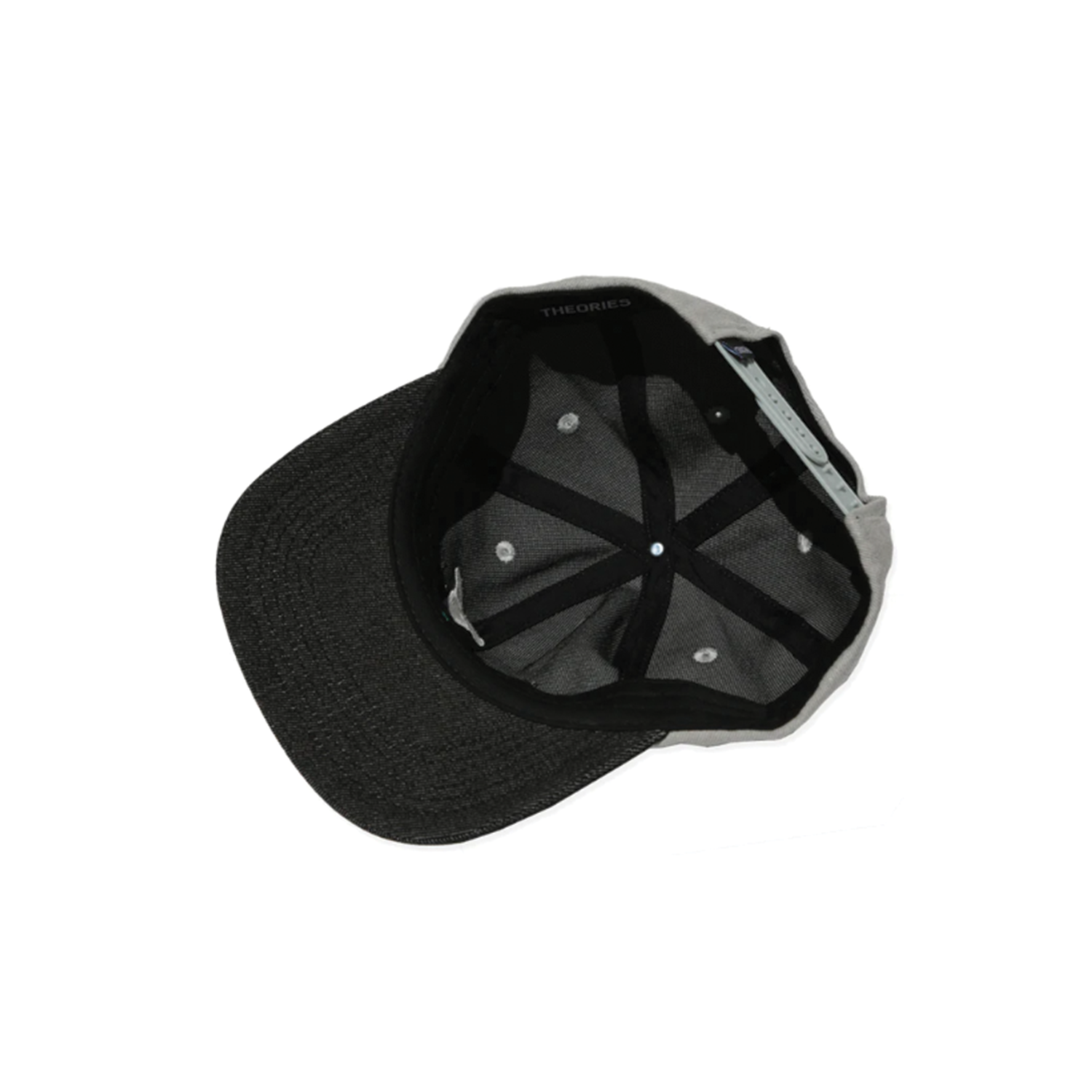 THEORIES PARANORMAL GREY/BLACK SNAPBACK HAT