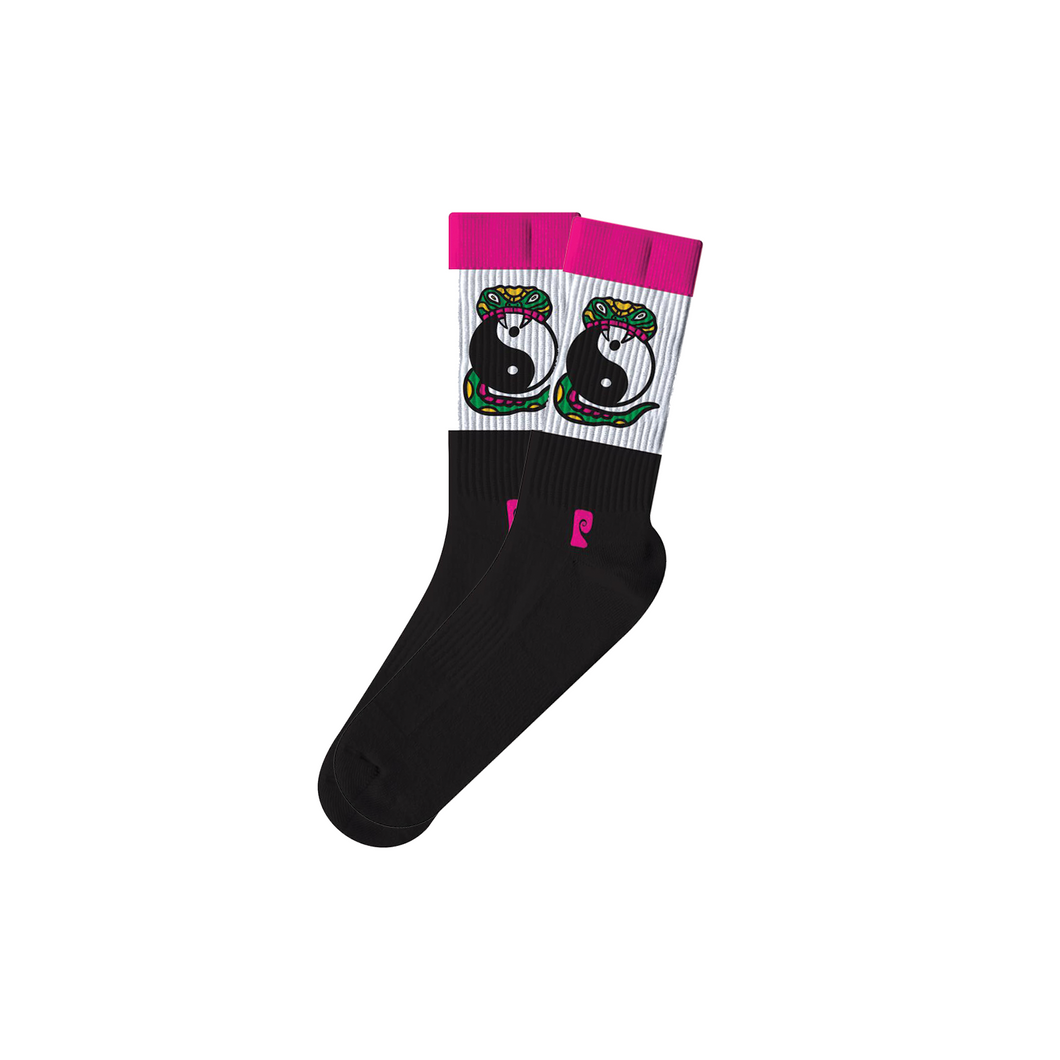 PSOCKADELIC SNAKE YANG  SOCKS