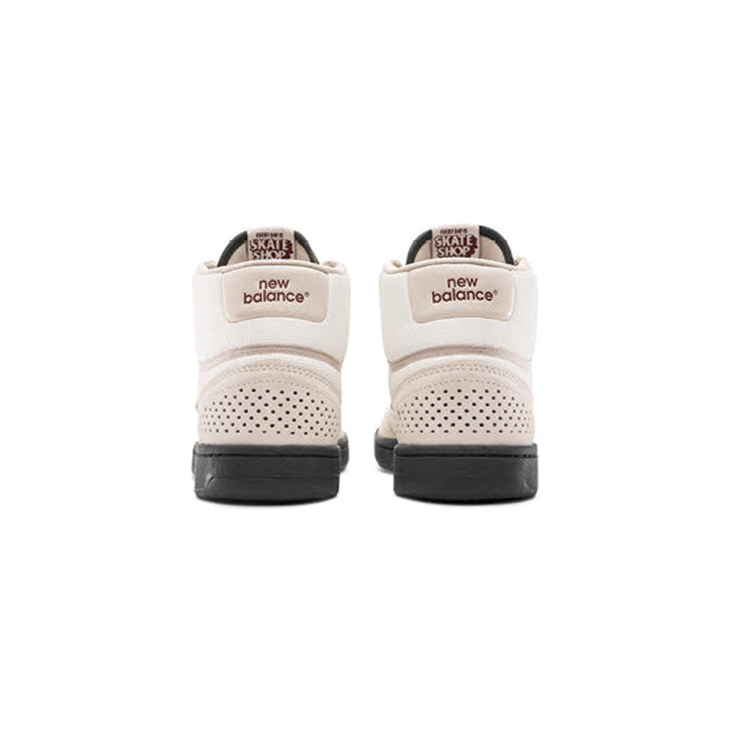 NEW BALANCE NUMERIC 440 HIGH SKATE SHOP DAY WHITE/BLACK