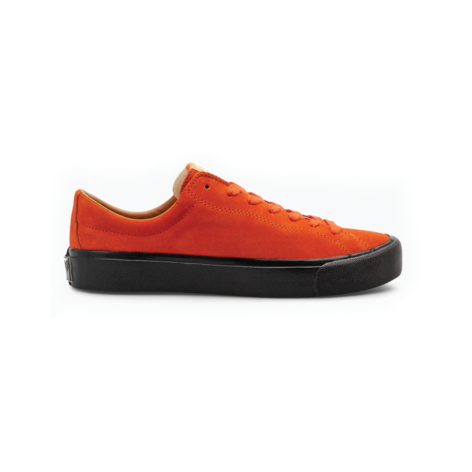 LAST RESORT AB VM003 SUEDE LOW SKATE SHOES - FLAME ORANGE/BLACK
