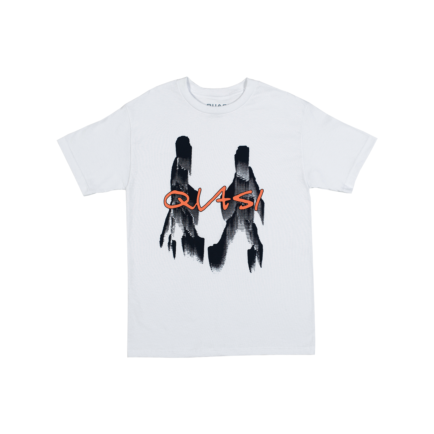 QUASI FACE TEE - WHITE