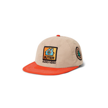 Load image into Gallery viewer, BUTTER GOODS APPLAINCES 6 PANEL CAP TAN/BURGUNDY
