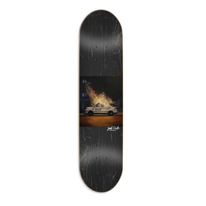 SKATE MENTAL JACK CURTIN COP CAR BOARD "8"