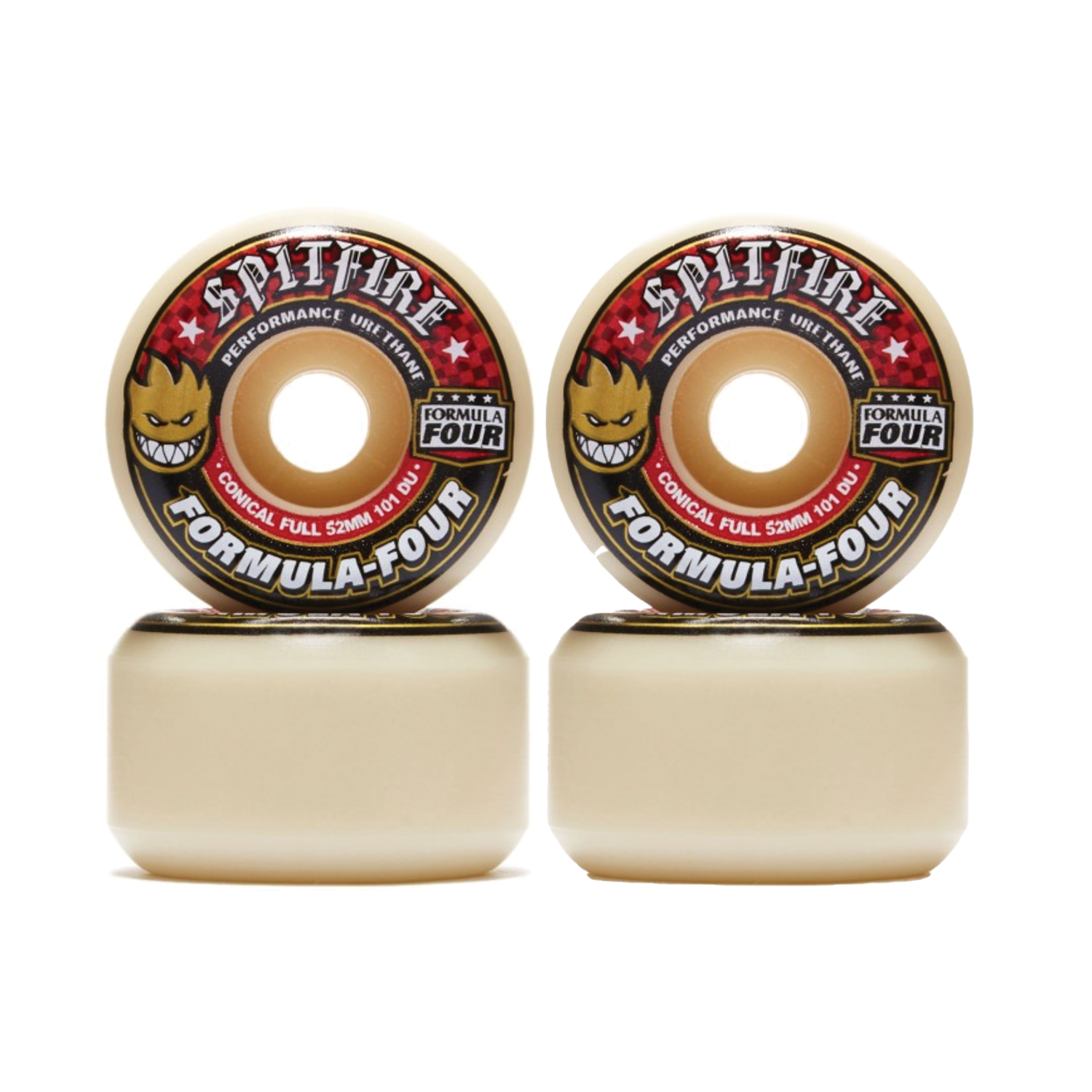 Amazon.com : Spitfire Formula 4 Classic 101a Wheels 52mm
