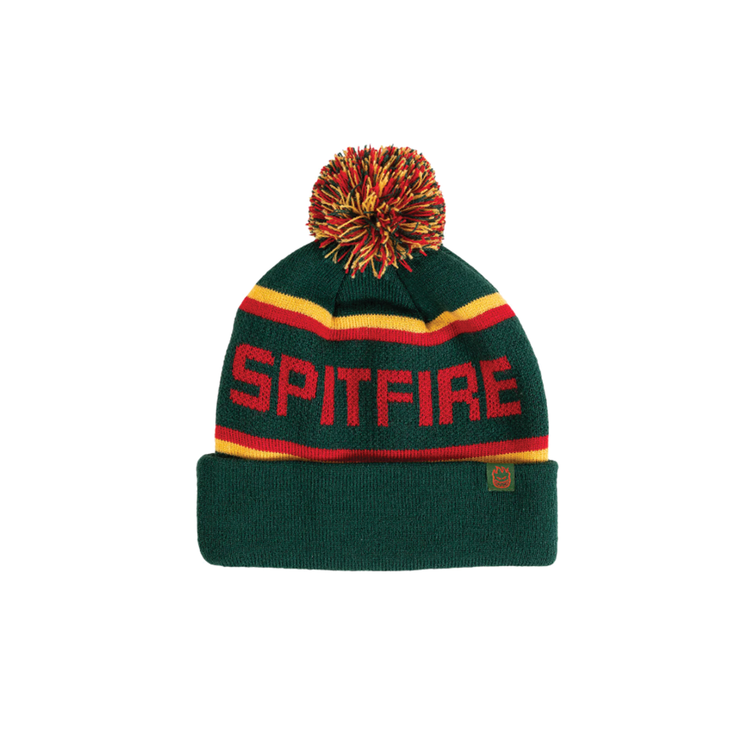 SPITFIRE BEANIE POM CLASSIC 87 FILL (GREEN/GOLD/RED)