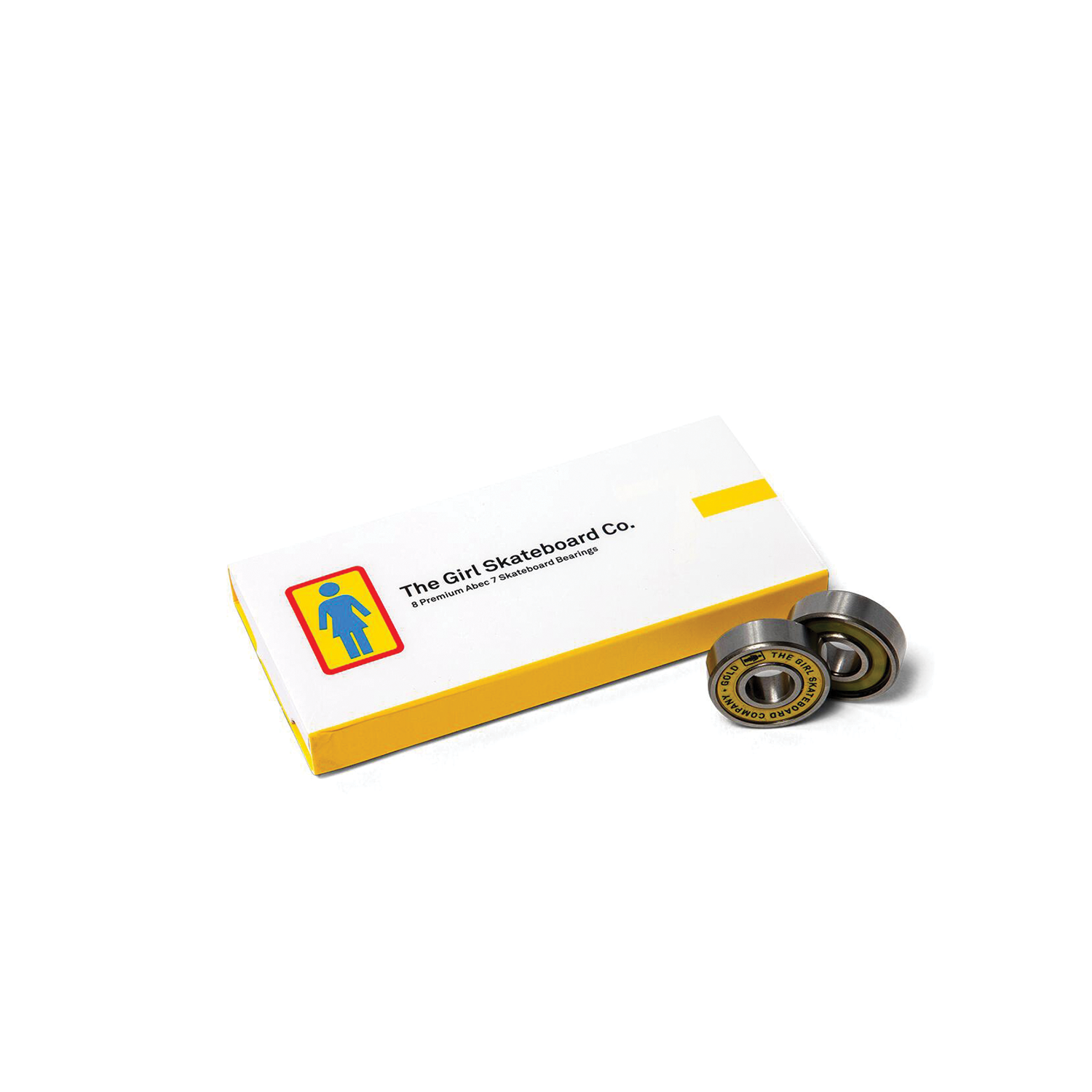 GIRL SKATEBOARDS GOLD BEARINGS