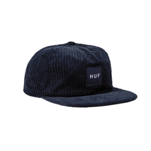 Load image into Gallery viewer, HUF BOX LOGO CORD 5-PANEL HAT
