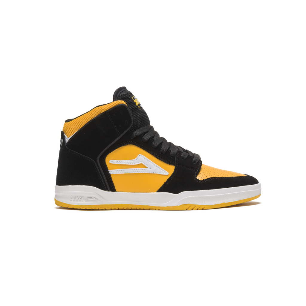 LAKAI TELFORD (BLK/YLW) SUEDE