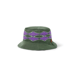 BUTTER GOODS DIAMOND KNIT BUCKET HAT