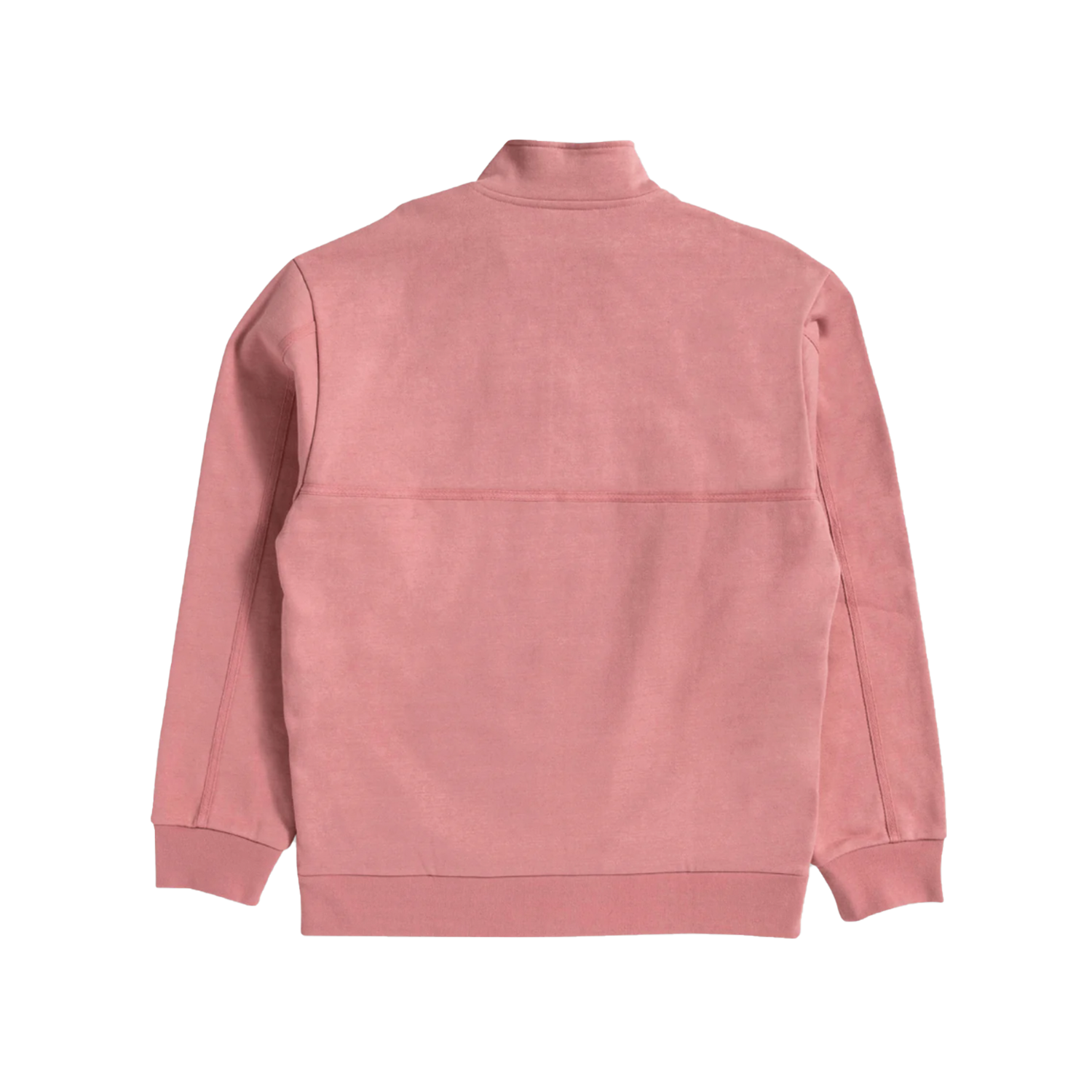 HUF SPLIT 1/4 ZIP MOCK DUSTY ROSE