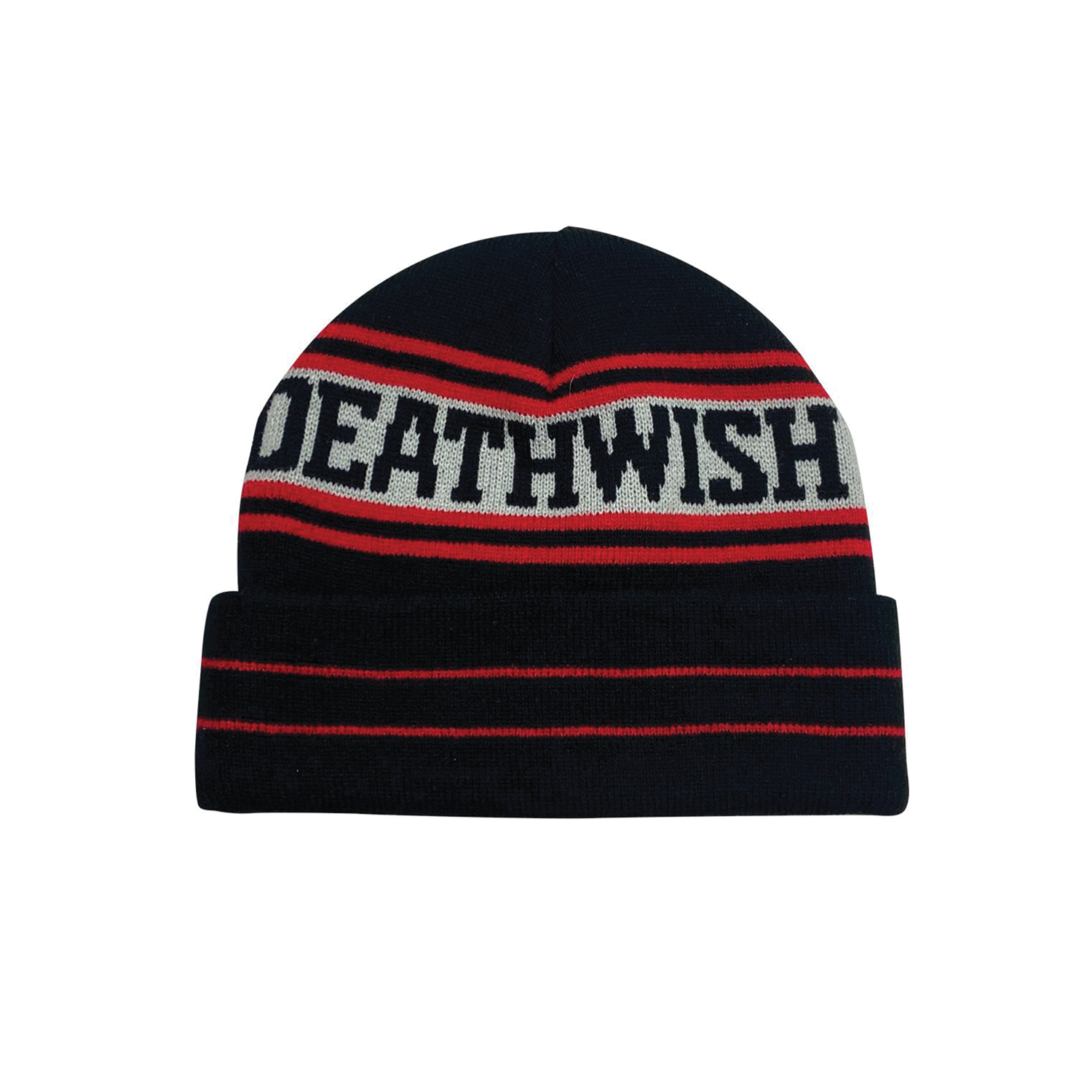 DEATHWISH SKATEBOARDS THE TRUTH BEANIE - BLACK/RED