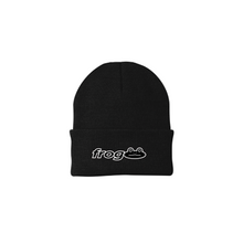 Load image into Gallery viewer, FROG SKATEBOARDS WORK LOGO BEANIE

