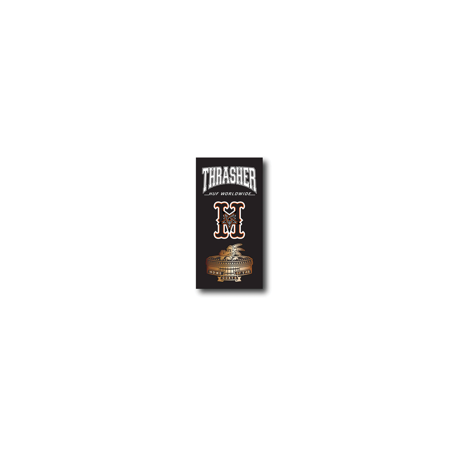 HUF X THRASHER STADIUM PIN SET