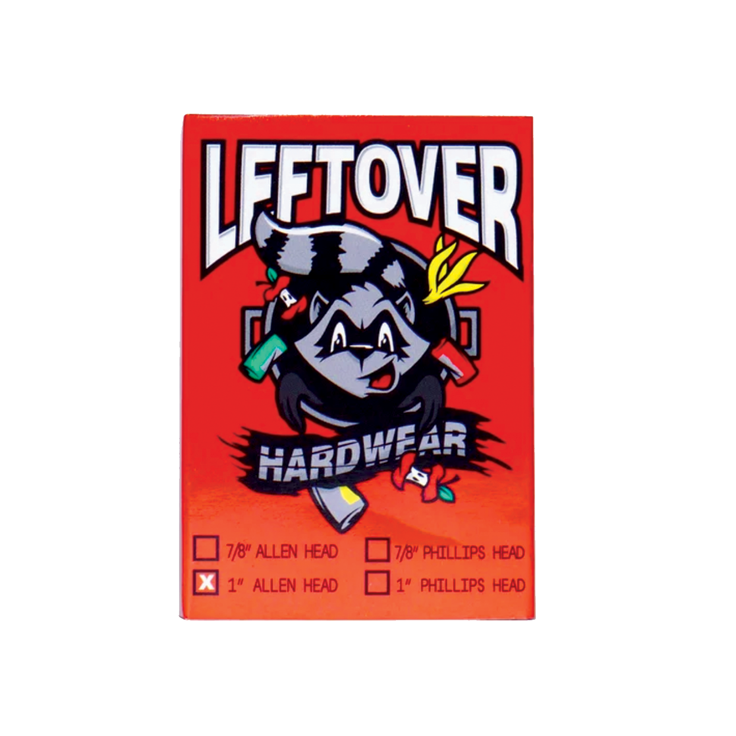 LEFTOVER HARDWARE RACCOON LEAD BOLT