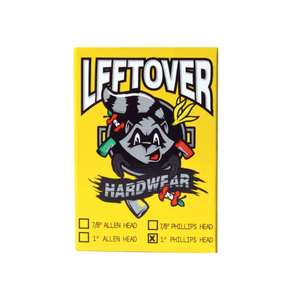 LEFTOVER HARDWARE RACCOON LEAD BOLT