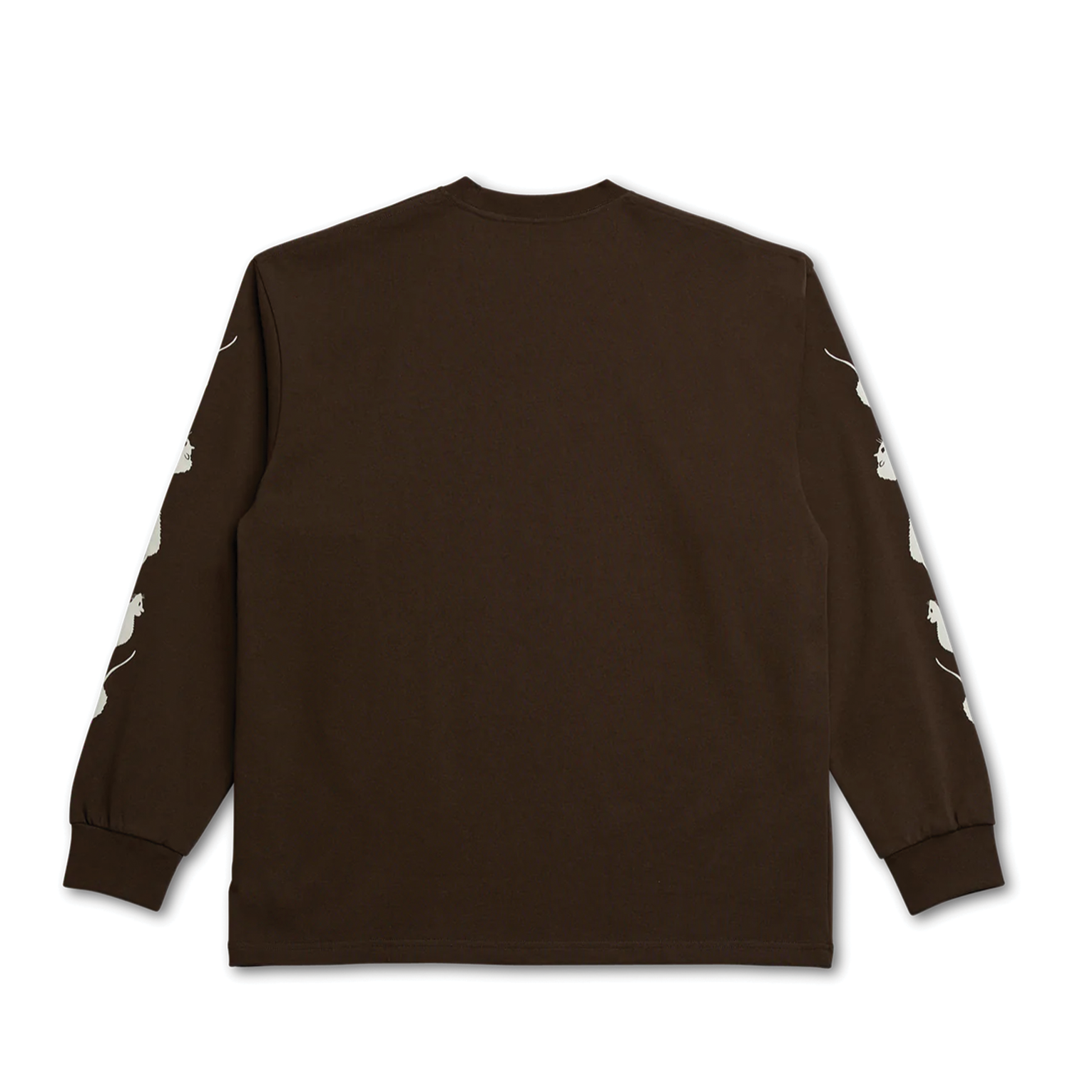 LAST RESORT RAT RACE LS TEE CHOC BROWN