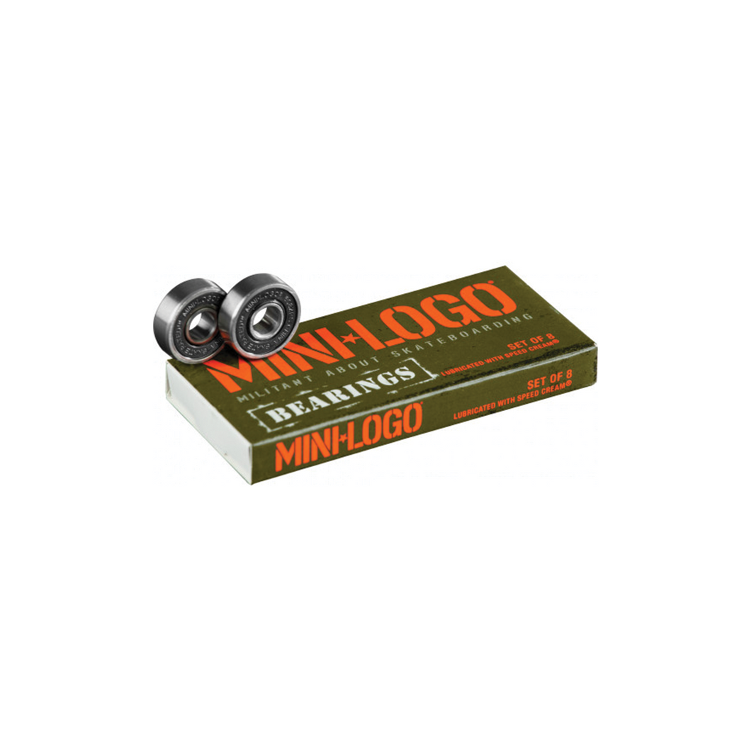 MINI LOGO BEARINGS 8PK