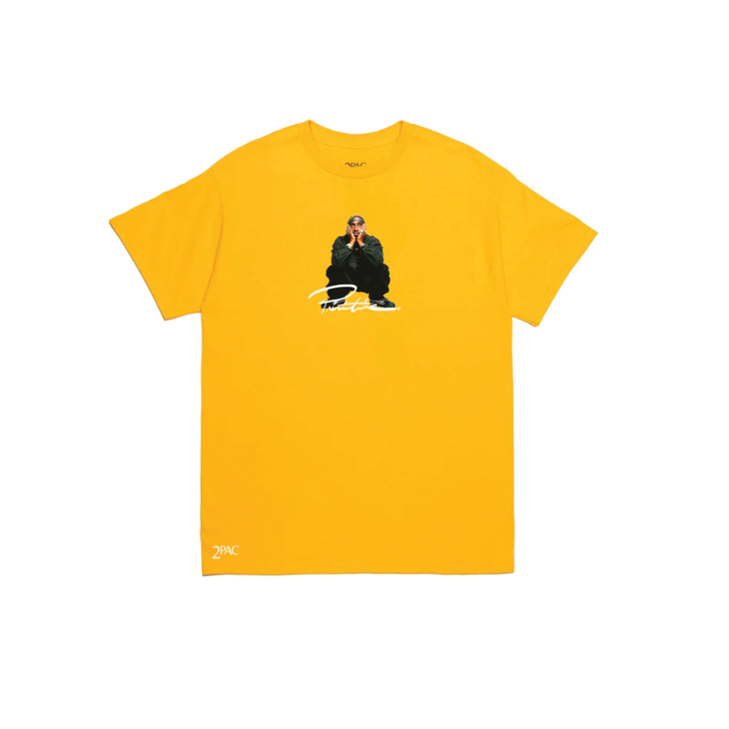 PRIMITIVE SKATE SHAKUR TEE -GOLD
