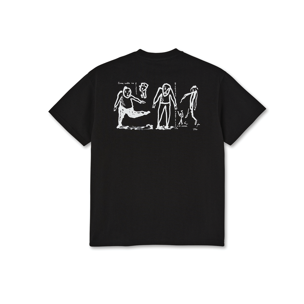 POLAR SKATE CO. THE PROPOSAL TEE BLACK