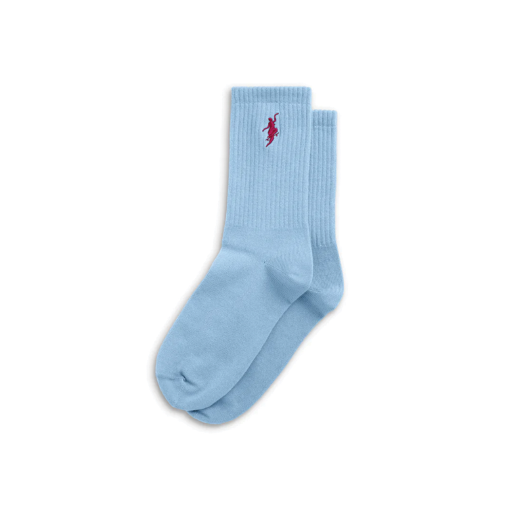 POLAR SKATE CO  DANCER SOCKS BLUE