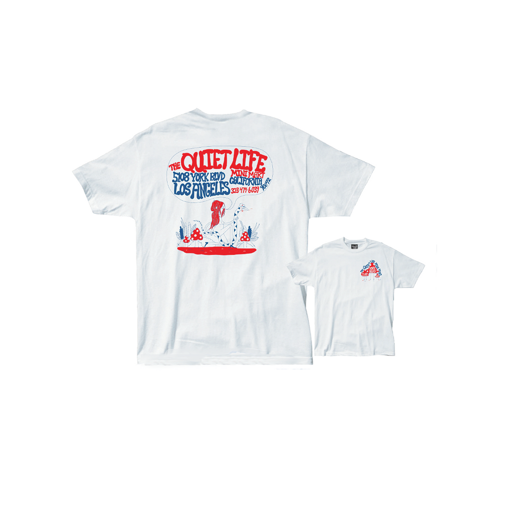 THE QUIET LIFE MINI MART T- WHITE